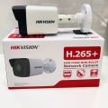 HIKVISION DS-2CD1023G0E-I 2 MP Fixed Bullet Network Camera- Network Cameras Value Series- Efficient H.265+ compression technology IP Camera-Water and dust resistant (IP67) Camera-EXIR 2.0: advanced infrared technology with long IR range IP Camera. 