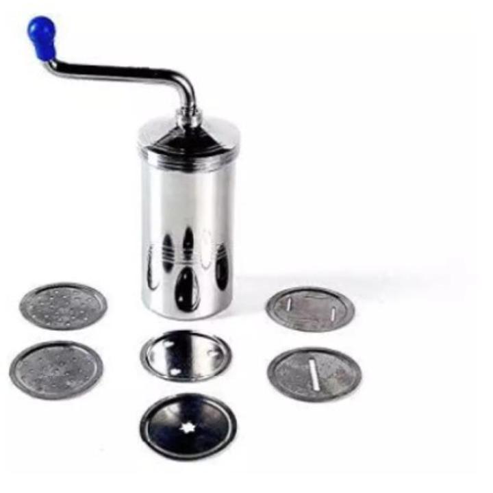 high quality stainless steel falooda maker noddles maker nimko maker falooda sev maker - having 6 blades