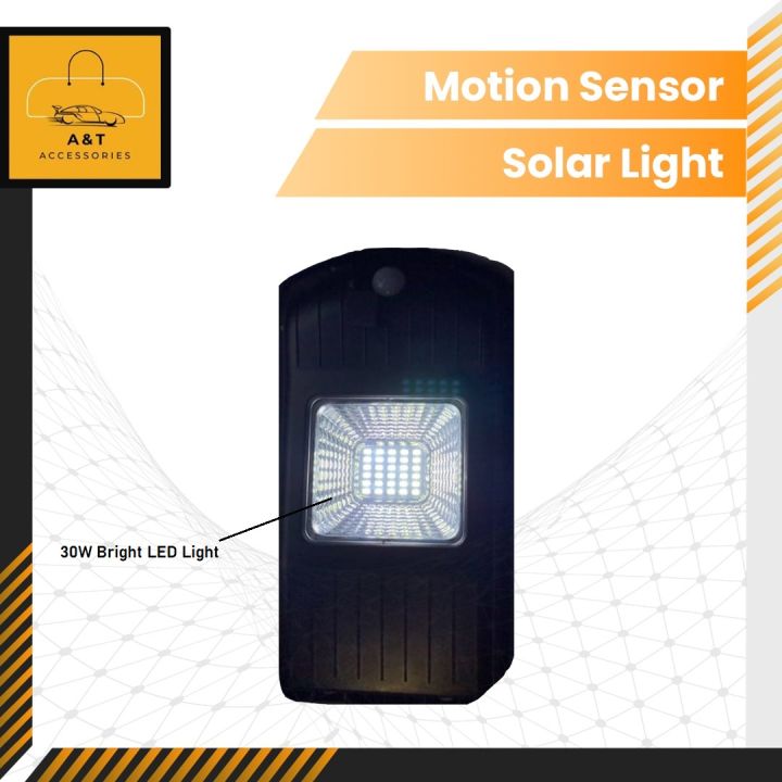 30W Outdoor Solar LED Light with Motion & Light Sensor Solar LED Light Solar Street Lamp Waterproof LED Light