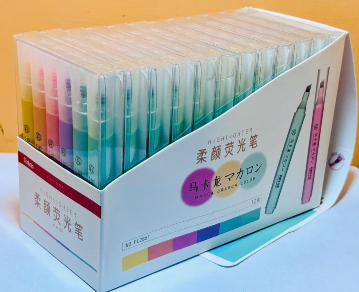 Multi%20colours%20Marco%20Dragon%20pastel%20Highlighters%20(pack%20of%206%20pcs)%20-%20Image%203