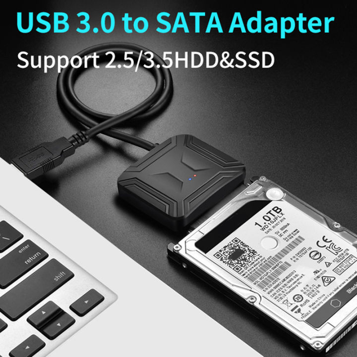 USB 3.0 To Sata 3.5 2.5 Hard Drive Adapter Cable For Samsung Seagate WD HDD SSD