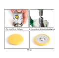 Button Maker Mold, Fabric Covered Button Tools Dies Mold Round Button Mold Cover Pin Button Tools Press Tool for Hand Press Machine. 