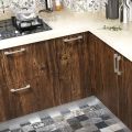1pc Vintage Wood Grain Self-Adhesive Contact Paper - Easy Peel & Stick, Waterproof Removable Wallpaper for Appliances like Refrigerators, Speakers, Cabinets & More - Ideal for Kitchen & Home Decor. 