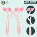 Nose Roller, Straight Nose Massager, Nose Shaping Roller, Nose Slimmer, Salon Beauty Clip Nose Slimmer, Nose Shaping Clip, Nose-lift Massage & Relaxation Massager by Aura Mart. 