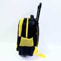 Bat Man 13 Inches Trolley Bag Cartoon Character School kids Trolley Backpack Grade Pre-Nursery & KG. 