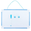 Small Whiteboard Can Be Wiped Children'S Painting Graffiti Office Notes Dry Erase Message Board Blue. 