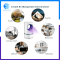 New Advance Photocatalysis Suction Type UV Light Mosquito Killer Lamp with USB Power Supply and Adapter, Electric Mosquito Trap, Insect Killer LED Light, Insect Fly Trap, USB Mosquito Zapper for Home, Indoor, Outdoor, Patio. 