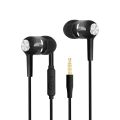 High Quality Wired Headphones Stereo In-Ear 3.5mm with Mic Wired Headphones for Smartphone. 