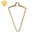 BODHI Necktie Clutch Non-oxidizing Men Tie Chain Tack Clip Locking Pin. 