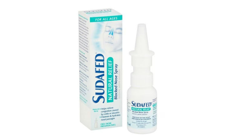 Sudafed Natural Relief Blocked Nose Spray 15Ml