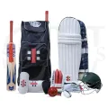 Pack of 9 - Cricket Kit For Adults (Hard Ball Bat + Hard Ball + Gloves + Cricket Kit Bag + Helmet + Under Guard + Leg Pads + Elbow Pads + Thigh Pads). 
