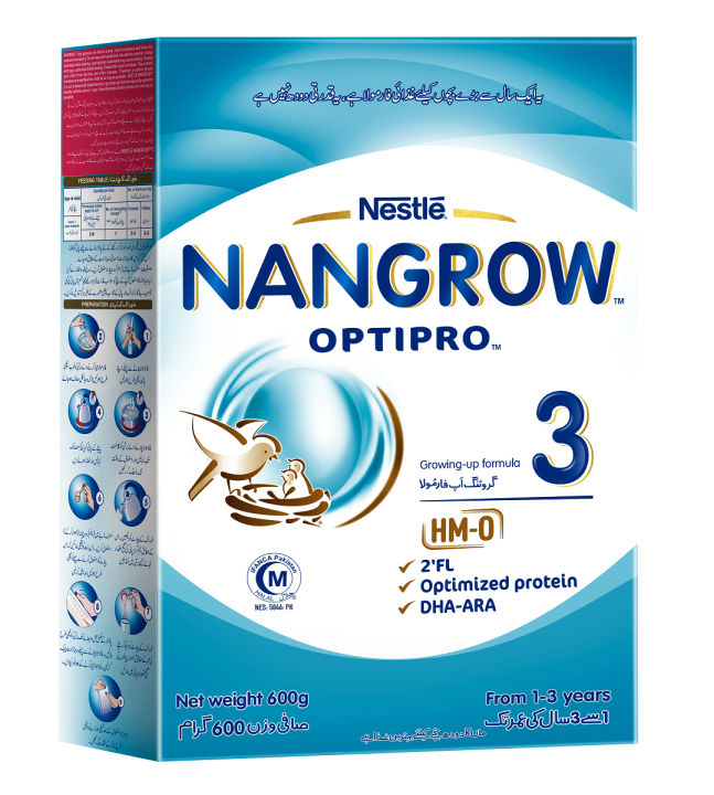 NESTLE NANGROW 3 Growing-up Formula 600g box