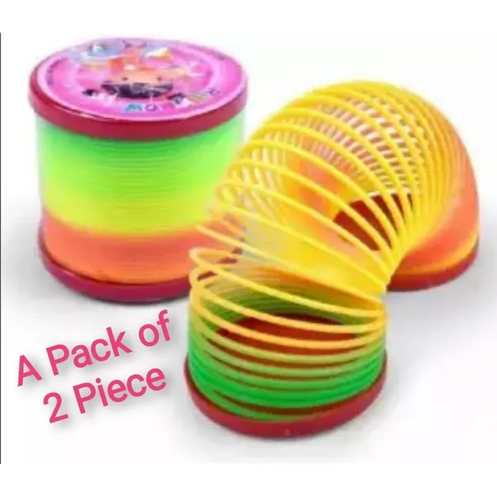 Colorful Spring Bounce Rainbow Springs Bounce Fun for Kids | Daraz.pk