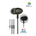 Original Blue Spectrum M5 / M-5 / M 5 Handfree Stereo Earphones High Base HandsFree EarPhone / handfree for gaming  / handfree for pubg with mic / best fo gamers. 