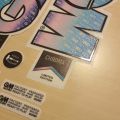 [3D] Gunn & Moore Chroma Edition Cricket Bat Stickers [3D]. 