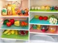 Refrigerator Freezer Mat Fridge Anti-fouling Anti Frost Waterproof Pad kitchen table wardrobe drawer mats (Random Colour). 