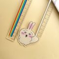 Stationery Item 15cm Chiikawa Ruler Measuring Function Anime Design Hachiware Ruler Drawing Tool Anime Ruler Student Supplies. 