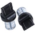 2x Red T20 7443 380 W21/5W Car 13 SMD 5050 LED Stop Tail Brake Turn Lights Bulbs. 