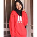 HOME SHOPPING 3 GARMENTS BTS Printed Fleece Sweatshirt For womens. 
