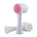3D Double Side Silicone Facial Cleansing Brush Portable For Face Cleaning And Massage Tool. 