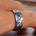 Anime Jujutsu Kaisen Rings Ryomen Sukuna Cosplay Black Dead Eye Unisex Ring Prop Jewelry Gift AccessoriesWholesale Moonlight Shines. 