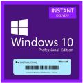 Microsoft Window 10 Professional [Online Activation With License Key] Retail Key Lifetime Activation Physical Delivery. 
