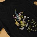 Marsupilami Playing Cards TShirt For Men Gaston Lagaffe Comic Clothing Fashion Polyester T Shirt Homme. 