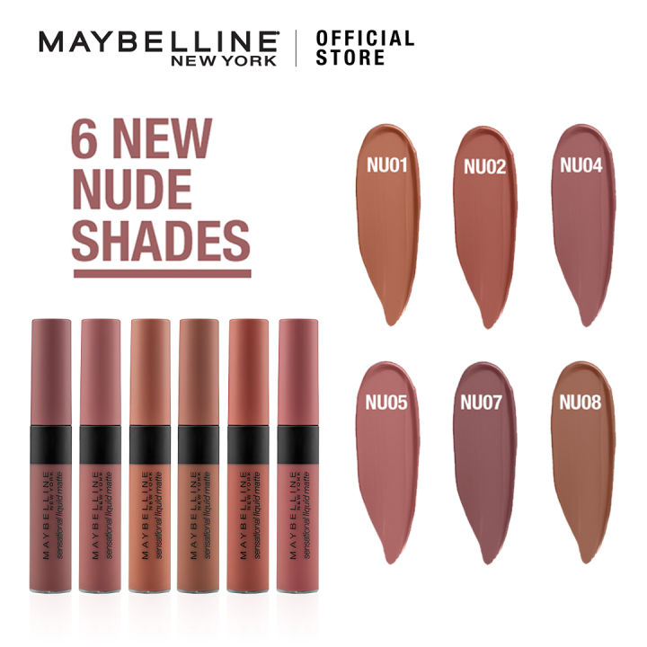 Maybelline%C2%A0New%C2%A0York%C2%A0Color%C2%A0Sensational%C2%A0Liquid%C2%A0Matte%C2%A0Lipstick%C2%A0-%C2%A0The%C2%A0Nudes%C2%A0Collection-%20NU05%20-%20Image%203
