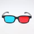 1PC Brand New 3D Glasses Portable High Quality Black Frame Red Blue Universal For 3 Dimensional Anaglyph Movie Game TV. 
