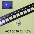 100pcs 3030 Backlight High Power LED DOUBLE CHIPS 1w 1.5W 2w 3V-3.6V 6v 9V lextar JUFEI AOT Cool white PT30A66 TV. 