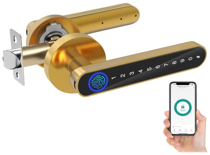 Tuya%20Smart%20Home%20Door%20Lock%20Biometric%20Fingerprint%20Keyless%20Entry%20Keypad%20App%20Backup%20Key%20Lock%20App+Fingerprint+Code+Key%20GOLD%20-%20Image%205
