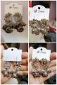 Indian jhumka earings. 