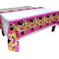 MINNIE MOUSE THEME TABLE COVER - MINNIE MOUSE TABLE COVER FOR TABLE DECORATION. 