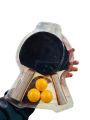Weinixun Professional Table Tennis Racket Set – 2 High-Performance Paddles & 3 Balls for Speed & Precision. 