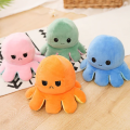 Reversible Octopus Plushie Soft Plush Toy Pillow Pet Animal Show Your Mood without Saying a Word Birthday Gift. 