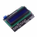 LCD Keypad Shield LCD1602 Module Display For arduino ATMEGA328 ATMEGA2560 For Raspberry pi 1602 Blue Green Screen Display Board. 
