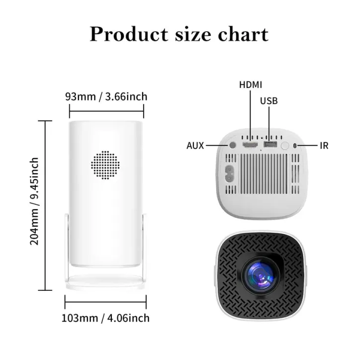 HONGTOP%20P30%20Smart%20Mini%20android%20Projector%20Android%2011%20WiFi6%20Support%204K%201080P%20Projector%202.4G&5G%20WiFi%201280*720P%20Smart%20Home%20Cinema%20Portable%20Projector%20home%20theater%20projector%20system%20indoor%20outdoor%20-%20Image%206