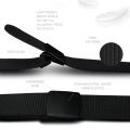 Men's Imported  Easy Adjustable Breathable Nylon Fabric Casual Belt With Buckle for boys and men in 5 colors. 