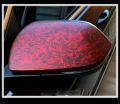 High Glossy Black Silver Red Forged Carbon Fiber Vinyl Wrap Film Adhesive Motorcycle Car Decal Wrapping. 