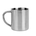 Handle Mug Double Layer Stainless Steel Camping Hiking Coffee Tea Cup Sets for Household Kitchen Helping Decor. 