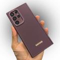 Samsung Galaxy S22 Ultra Back Case - Burgundy. 