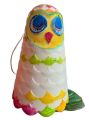 IKEA SOLBO LED table lamp, white owl/battery-operated14 cm. 