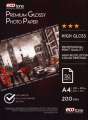 Photo Glossypaper A4 size 20 sheets 200g / high quality paper / Premium Glossy photo paper/ high gloss/ 210 x 297 mm size of paper /200 gsm. 