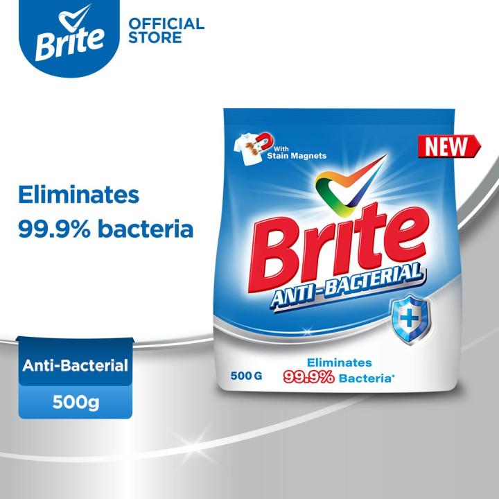 Brite Anti-Bacterial 500g - Detergent Washing Powder
