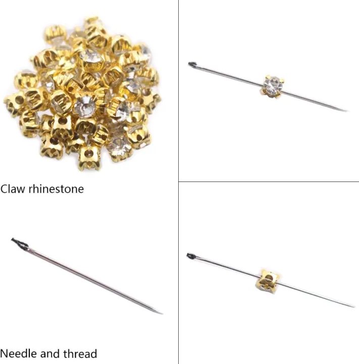 Gold%20Sew%20On%20Rhinestones%20Trim%20Claw%20Rhinestones%20Shiny%20Crystal%20Stones%20Beads%20Sew%20On%20Rhinestone%20for%20Clothes%20-%20Image%205