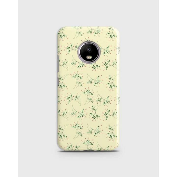 Motorola Moto E4 Plus 3D Hard Cover Case Green Patino - 1Cover694