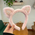 Fluffy Plush headband Stylish Cute Adjustable Cartoon hair bands Colorful Soft Furry hair hoops for Costume parties Cosplay events wear Gift for girls Hair styling accessory. 