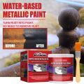 1-5pcs Car Rust-free Primer Water-Based Metal Rust Remover Metallic Paint 100ml Auto Anti-rust Paste Multi-purpose Rust Iron. 
