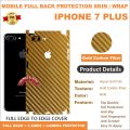 APPLE IPHONE 7 PLUS FULL BACK 360 premium Protection Skin Wrap full cover Premium Quality. 
