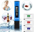 ADVANCED Digital PH Meter for Water Hydroponics, PH Range is 0-14, High Accuracy Water Quality Testeror TDS Meter for Water/Aquarium/Food/Drinking Water Swimming Pool/Sauce/Laboratory. 